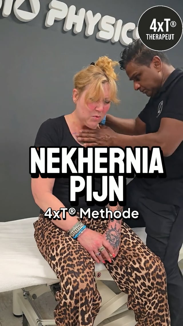 Video thumbnail: Pijnvrij met 4xT®: Nekhernia, 20 jaar leven met pijn