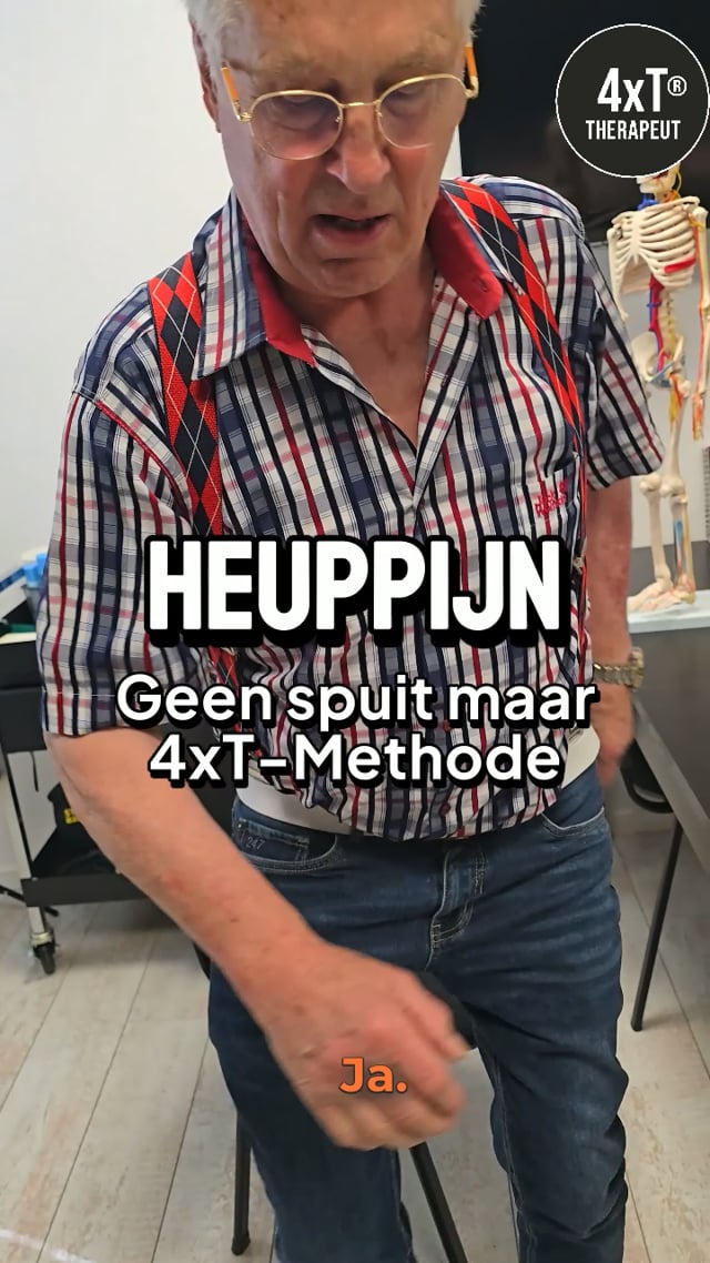 Video thumbnail: Pijnvrij met 4xT®: Geen heuppijn meer!