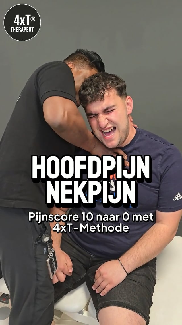 Video thumbnail: Pijnvrij met 4xT®: Zoon met hoofdpijn, nekpijn en evenwichtsklachten